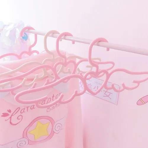 Winged Heart Hanger Set 5/10pcs
