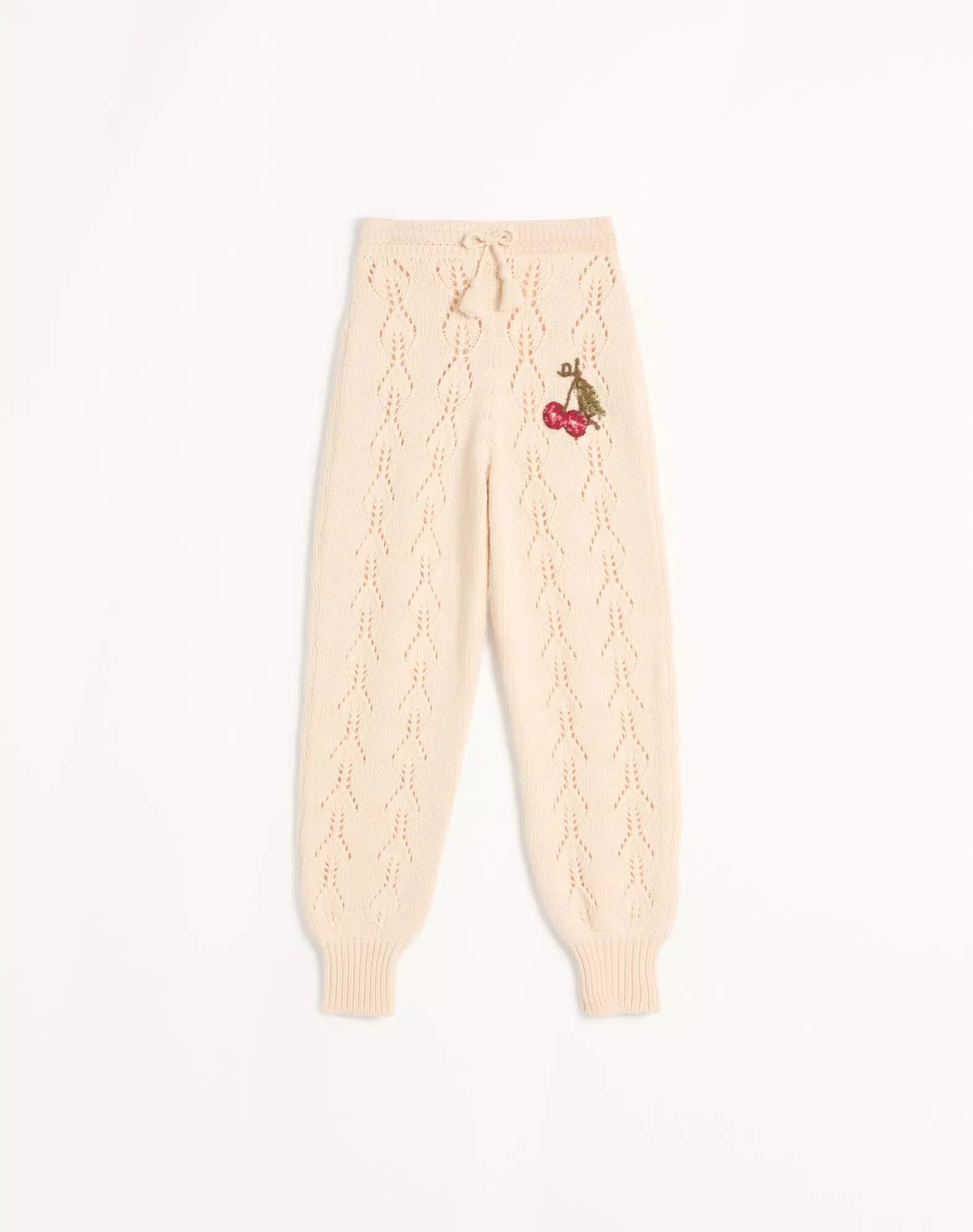 Wool Knit Trousers