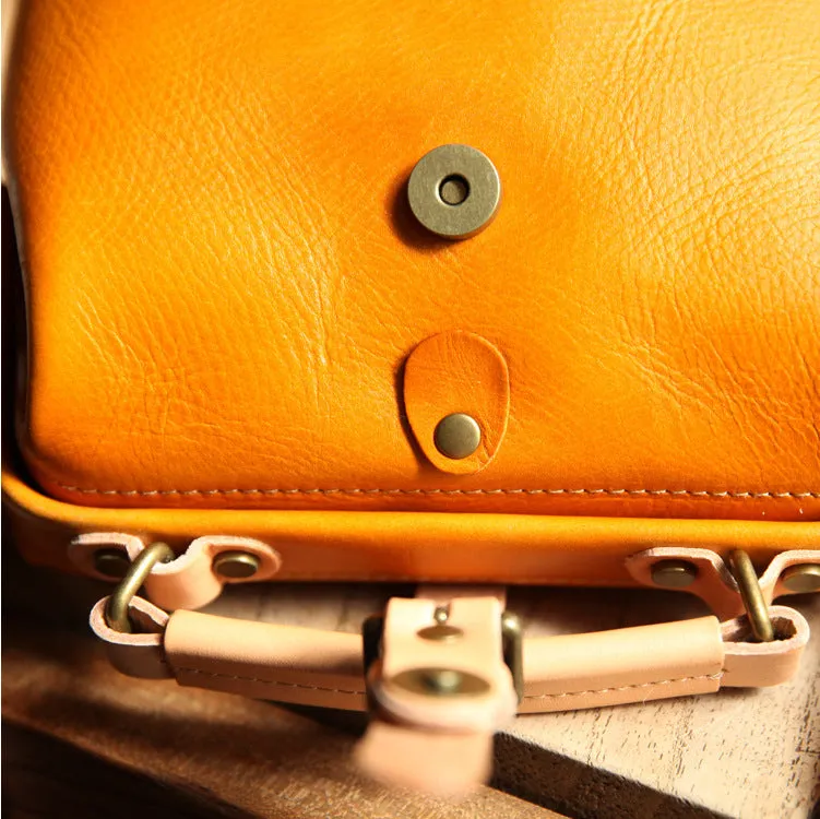 YAAGLE Women Real Leather Handmade Shoulder Bags Tote YGBR6003