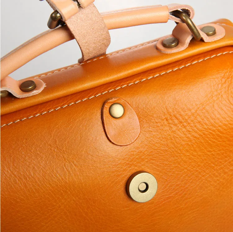 YAAGLE Women Real Leather Handmade Shoulder Bags Tote YGBR6003