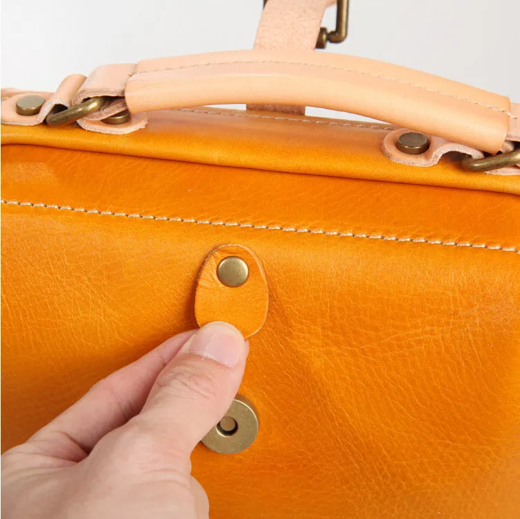 YAAGLE Women Real Leather Handmade Shoulder Bags Tote YGBR6003