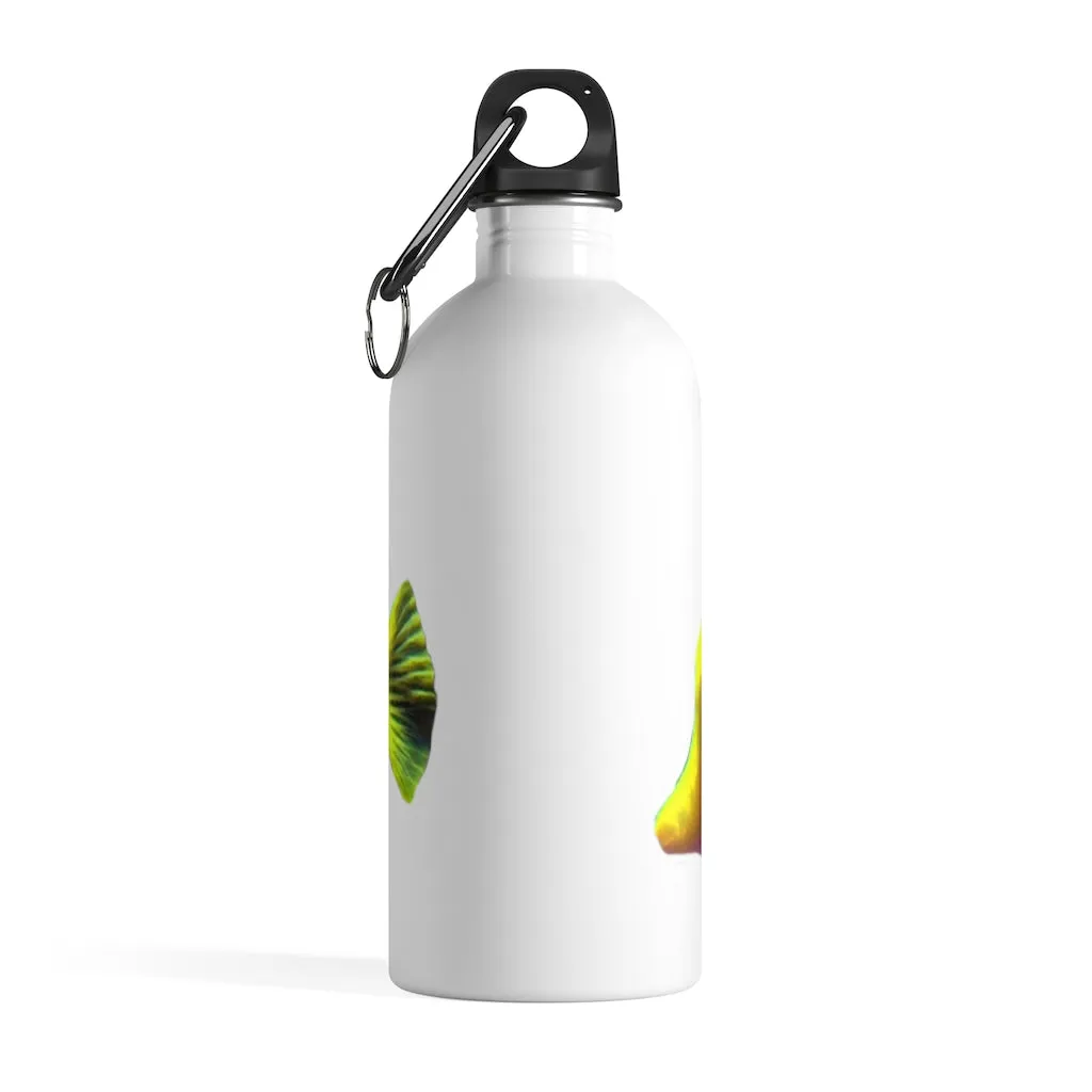 Yellow Fish Stainless Steel Water Bottle