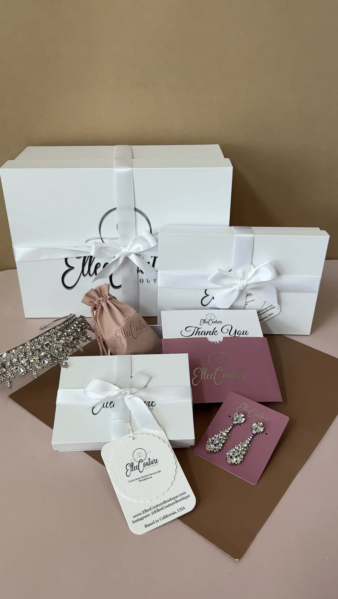 ZOE Gold with Gold Crystals Wedding Forehead Jewelry